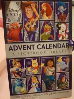 Disney 100 Advent ディズニー アドベントカレンダー 英語の本