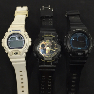 カシオ G-SHOCK GB-6900 / GB-6900B / GA-100CF メンズ クォーツ 腕時計 3点 まとめ セット CASIO QR012-379