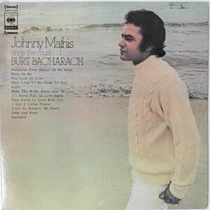 34095★美盤 JOHNNY MATHIS/SINGS THE MUSIC OF BURT BACHARACH