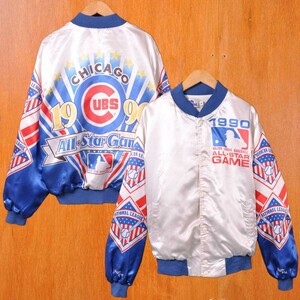 ビッグサイズ ヴィンテージ Chalk Line MLB シカゴ・カブス ナイロンスタジャン メンズXL(20272