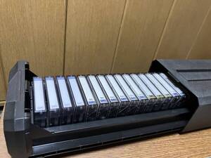 DATテープ収納トレイケース付き 中古DATテープ17本セット