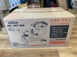 004★未使用品★makita マキタ 40V216mm充電式スライドマルノコ LS005GZ 本体のみ