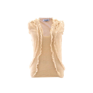 定価31.5万 ヴァレンティノ フリル レース トップス VALENTINO TOPS ★サイズ M