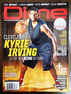 RC 2011 Dec June DIME MAGAZINE #67 KYRIE IRVING / ダイム 雑誌 カイリー アービング NBA Basketball Nike