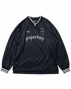 【新品未使用】 24SS 新品 FCRB f.c real bristol エフシーレアルブリストル SOPHNET ソフ PAPERBOY L/S OVERSIZED GAME SHIRTS Tシャツ