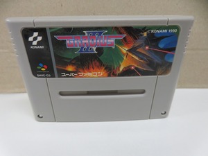 KME14186★SFCソフトのみ グラディウス3 GRADIUSⅢ 起動確認済み クリーニング済み スーファミ