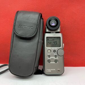 ♪ SEKONIC FLASH MASTER L-358 カメラ アクセサリー 露出計 動作確認済 セコニック