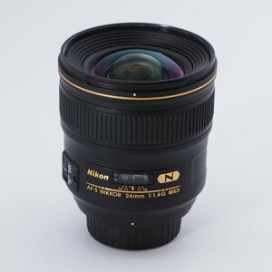 【難あり品】Nikon ニコン 単焦点レンズ AF-S NIKKOR 24mm f1.4G ED フルサイズ対応 #8813