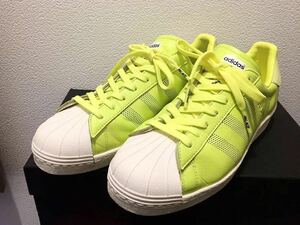 adidas PALACE SKATEBOARDS SUPER STAR SOLARYELLOW 26.5 superstar samba