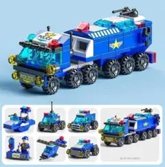 オマケあり LEGO レゴ互換品 警察　車両 DIY 積み木 ブロック