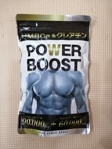 新品未開封 「HMBCa & クレアチン 90000mg + 60000mg」HMB POWER BOOST サプリメント カルシウム 450粒 タブレット 1袋 プロテイン