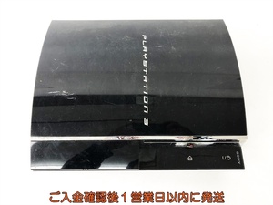 【1円】PS3 本体 初期型 ブラック 60GB SONY PlayStation3 CECHA00 未検品ジャンク プレステ3 D08-125jy/G4