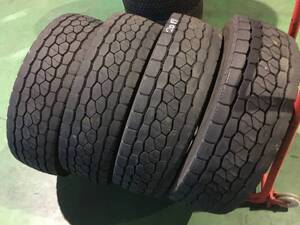 s880-4-10 ☆265/60R22.5 BS M800 中古4本！ 2017年製 残溝11ｍｍ&9mm ブリヂストン♪ k240