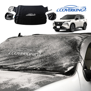 COVERKING 正規品 専用設計 フロントガラスカバー ミラーカバー付 雪 霜 凍結 花粉 黄砂 日産 エクストレイル T33系 カバーキング