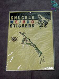 【y5085】④送料190円～◆WEIRDOアート/ステッカー◆検索目玉スカルビンテージホットロッドアメカジアメ車ハーレーモンスターusdmナックル