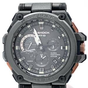 CASIO G-SHOCK カシオ MTG-G1000 電波ソーラー クロノグラフ G1※※※※※※ 黒文字盤 腕時計