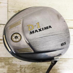 (中古)リョーマゴルフ D-1 MAXIMA TYPE-D ドライバー 1W 10.5° Rフレックス 45.25インチ ツアーAD MX-D 右利き用 Dランク