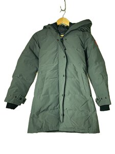 CANADA GOOSE◆ロングダウンジャケット/XS/ナイロン/GRY