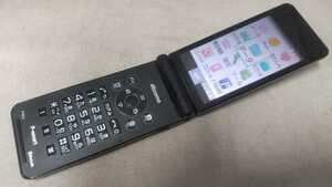 docomo SIMフリー P-smart P-01J ＃DG3999 Panasonic 4Gガラホ 折畳み 簡易動作確認＆簡易清掃＆初期化OK 判定○ WebにてSIMロック解除済！