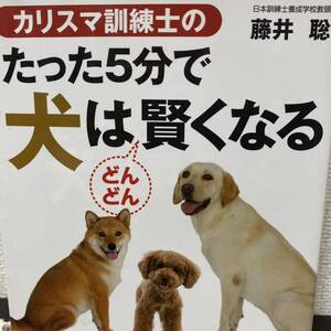 カリスマ訓練士のたった５分で犬はどんどん賢くなる （ＳＥＩＳＨＵＮ　ＳＵＰＥＲ　ＢＯＯＫＳ） 藤井聡／著