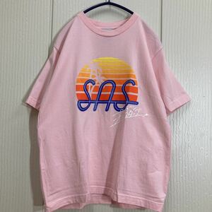 73 サザンオールスターズ　2006 ライブ　Tシャツ　サイズS コットン　半袖　桑田佳祐　バンT カットソー　ピンク　0811A