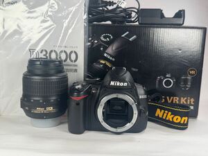 Nikon D3000/ AF-S DX NIKKOR 18-55mm g3.5-5.6G VR ニコン デジタル一眼レフカメラ