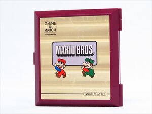 ◆◇Nintendo 任天堂 GAME＆WATCH ゲームウォッチ マルチスクリーン マリオブラザーズ MW-56 1983年 動作確認済◇◆