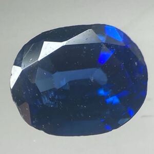 ソ付き!!1円〜!!◆天然サファイア0.526ct◆d 約5.33×4.6×2.37mm ルース 裸石 宝石 コランダム サファイア sapphire w3 232