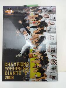 1103-015　未使用★【読売ジャイアンツ フレーム切手】CHAMPIONS YOMIURI GIANTS 2009　50円×10枚