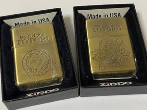 スタジオジブリ となりのトトロ ZIPPO 2種 展示未使用品