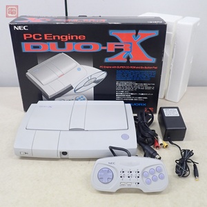 1円〜 動作品 PCE PCエンジン DUO-RX 本体 PCE-DUORX 日本電気 NEC 箱付【20