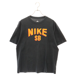 NIKE SB ナイキエスビー フロントロゴ Tシャツ 半袖カットソー ブラック DN-7288-010