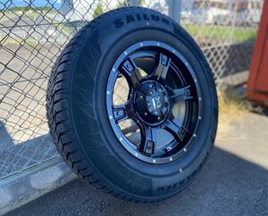 即日発送 スタッドレス SAILUN WST3 265/65R17 ハイラックス サーフ パジェロ 17インチ 新品 タイヤホイールセット 1台分 ノーマル車高対応