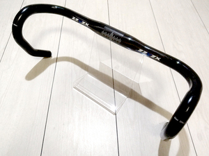 Zzyzx(Corratec) カーボン ドロップ ハンドルバー 420mm ブラック×ブルー ジージックス Corratec コラテック