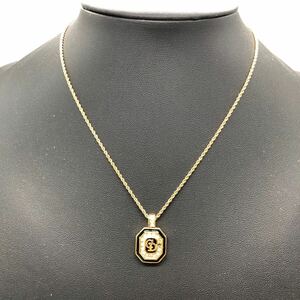 《693》 ★1円スタート★ Christian Dior ゴールド CDロゴ 12.8g クリスチャン ディオール ロゴ ブランド アクセサリー ※石取れ