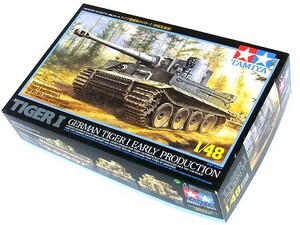 絶版！タミヤ 1/48 ITEM32504 No.04・ドイツ重戦車タイガーⅠ(初期生産型)