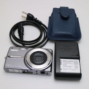 新品同様 DSC-X1250 ダークシルバー 即日発送 SANYO デジカメ デジタルカメラ 本体 あすつく 土日祝発送OK