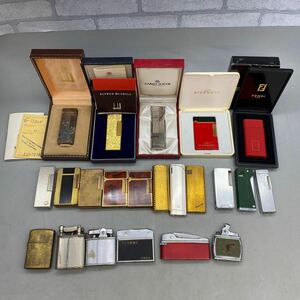 【A-10】 ライター まとめ S.T Dupont デュポン dunhill ダンヒル Cartier カルティエ カランダッシュ FENDI ジバンシィ 喫煙具 着火未確認