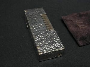 1円 dunhill ダンヒル 高級ガスライター ローラーガスライター 喫煙グッズ 喫煙具 レディース メンズ シルバー系 AX7264