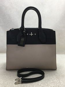 LOUIS VUITTON◆シティ・スティーマーMM/M54314/2WAY/ハンドバッグ/ショルダーバッグ/牛革/ベージュ