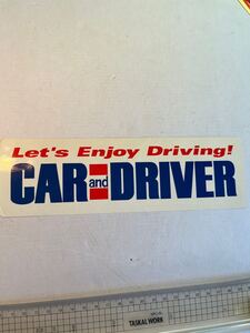 car driver ステッカー