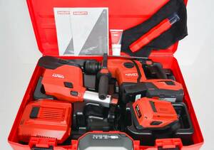 HILTI(ヒルティ)《TE6-A22 AVR 04 DRS》充電式ロータリーハンマードリル(#1757)フルセット品※動作確認済※