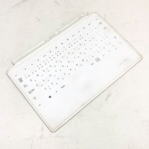 現状渡し 動作未確認 若干日焼け有り ★ Microsoft Surface タイプカバー Touch Cover Model 1515 白 #2772-K