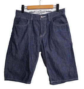 ☆美品 Wrangler ラングラー W04290 シャンブレーデニム ショーツ ショートパンツ W28