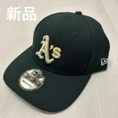 新品　キャップ　NEW ERA MLBベースボール　オークランドアスレチックス