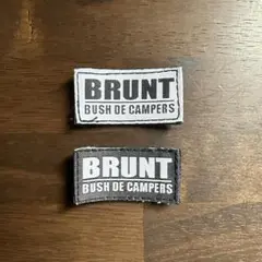 BRUNT ベルクロ　ネームワッペン