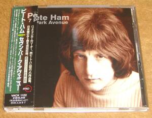 帯付き廃盤CD☆ピート・ハム／セヴン・パーク・アヴェニュー（VACK-1122） バッドフィンガー、PETE HAM／7 Park Avenue、BADFINGER