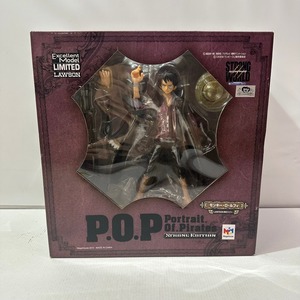 05w06520★1円~ MegaHouse ワンピース P.O.P モンキー・D・ルフィ ローソン限定カラー フィギュア 中古品