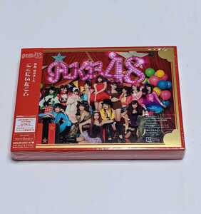 M1-699【AKB48ここにいたこと】★初回限定スペシャルBOX 「CD+DVD」+PHOTO BookLET 2011◎中古保管品(未使用に近い)