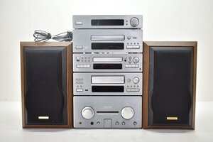 KENWOOD システムコンポ T-1001 / DM-1001 / DP-1001 / A-1001 / X-1001[ケンウッド][チューナー][MDプレーヤー][CDプレーヤー]35M